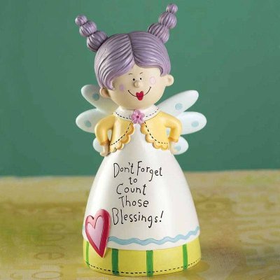 Count Blessings Angel Figurine by Jozie B.