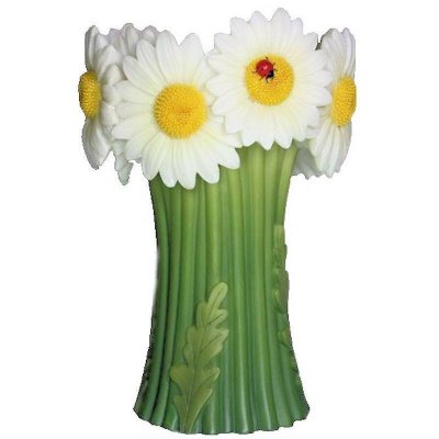 Daisy Blooms Tall Votive Candle Holder