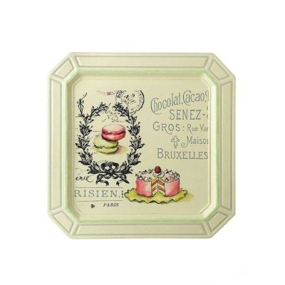 French Patisserie Pedestal Cake Plate