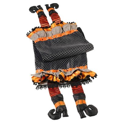 Witch Legs Halloween Table Runner by Grasslands Road