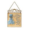 Angel Pet Glass Window Pane Ornament Wall Art