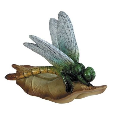 Garden Visitor Dragonfly Figurine