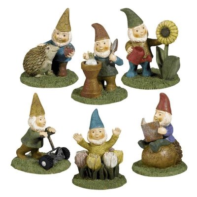 Magical Fellow Gnome Garden Figurine by Grasslands Road