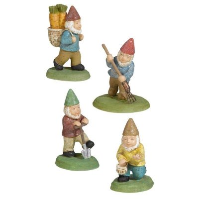 Miniature Farmers Gnome Garden Figurine