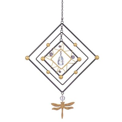 Dragonfly Diamond Hanging Garden Ornament