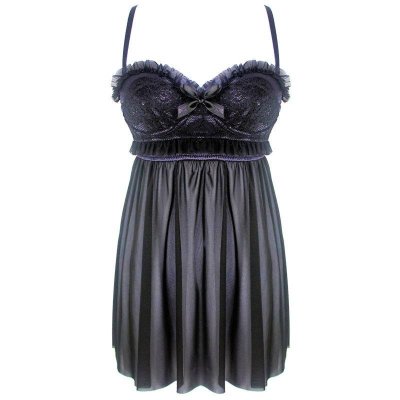 Black Magic Nightie Lingerie Also Plus Sizes