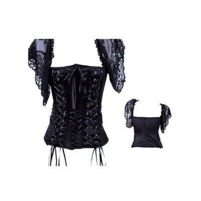 Bewitching Woman Black Corset Style Top