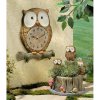 Owl Wall Clock Who Knows the Time