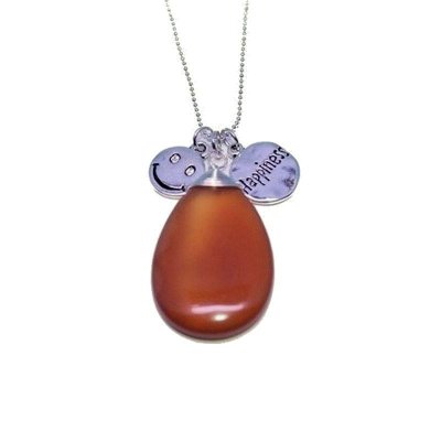 Carnelian Gemstone Pendant Necklace