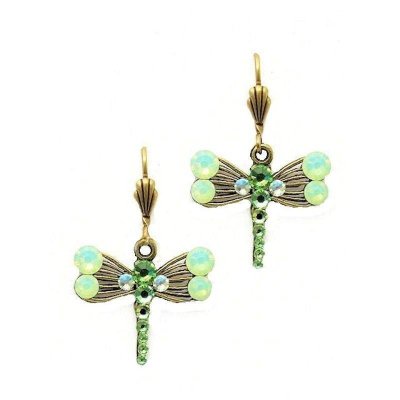 Dragonfly Opal Chandelier Earrings by Anne Koplik Designs