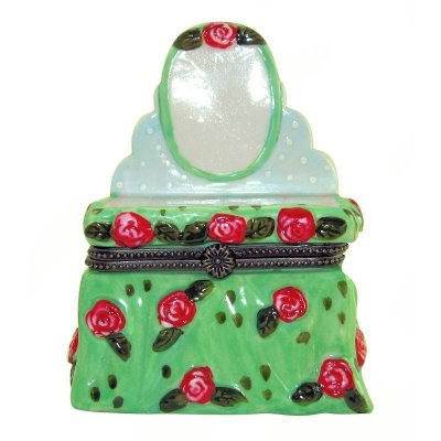 Charming Vanity Table or Dresser Trinket Box