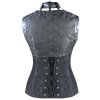 Desirous Dominus Steel Boned Corset with Jacket