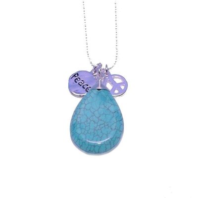 Turquoise Gemstone Pendant Necklace