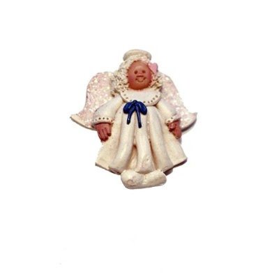 Guardian Angel Brooch or Lapel Pin