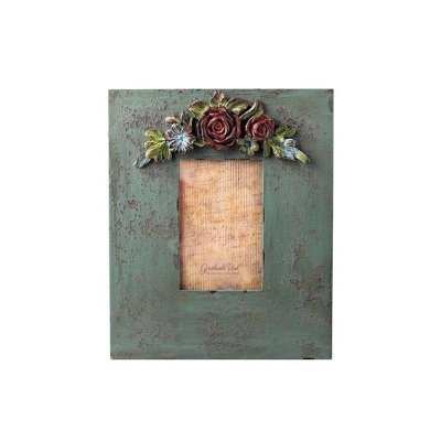 Floral Swag Rose Photo Frame