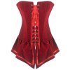 Fiery Vixen Riding Habit Corset Dress