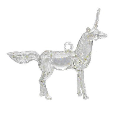 Unicorn Ornament Opalescent Glass by Egyptian Museum