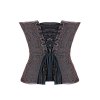 Steam Punk Chic Steel Boned Corset Also Plus Sizes