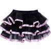 Flirty Ribbon Color Black Tutu Skirt