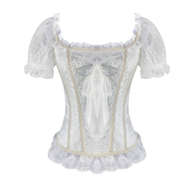 Vintage Virginal Maiden Bridal Corset