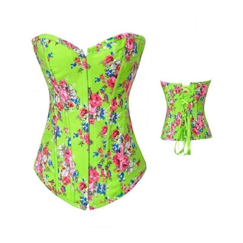 Spring Floral Fantasy Corset