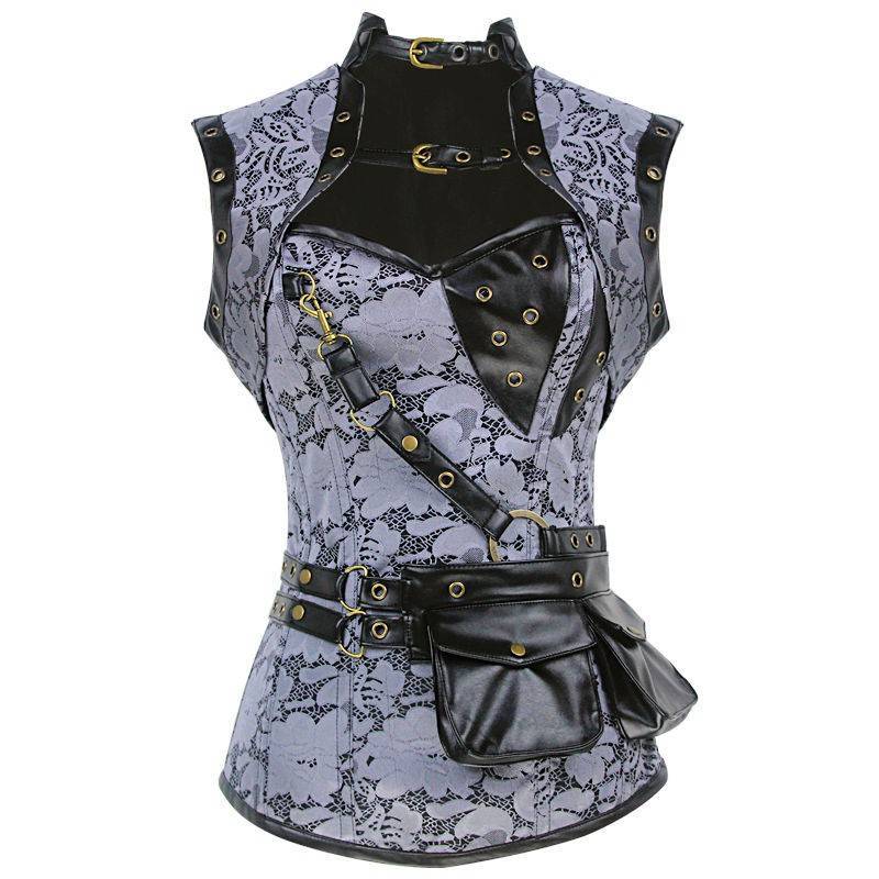 Steam Punk Princess Steel Boned Corset Also Plus Sizes