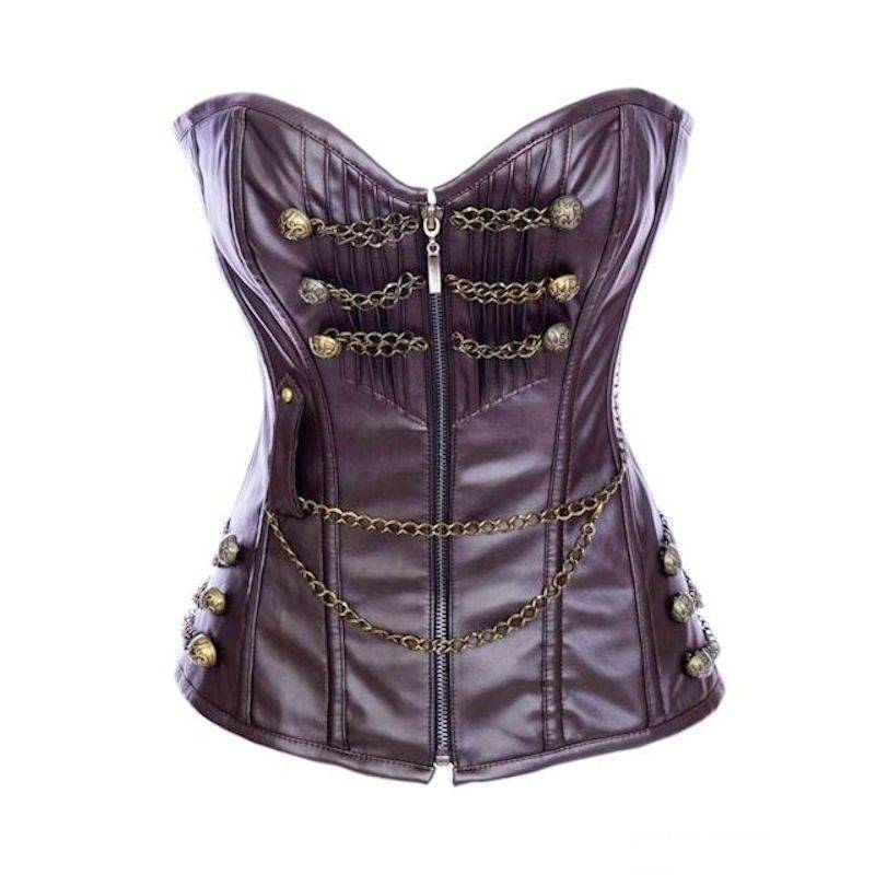 Motorcycle Babe Steel Boned Corset