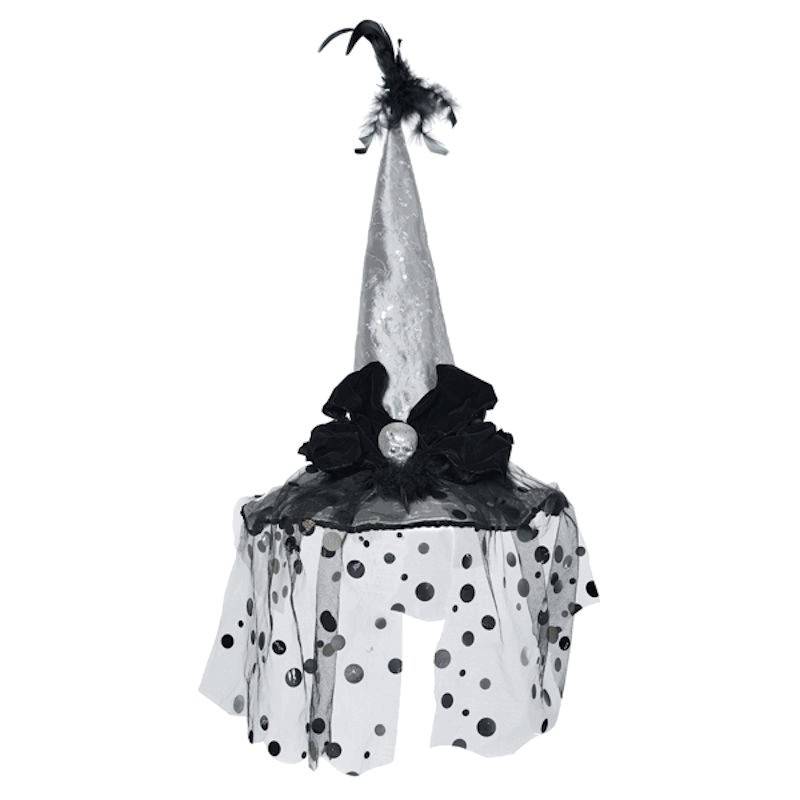 Madame Skull Halloween Witch Hat