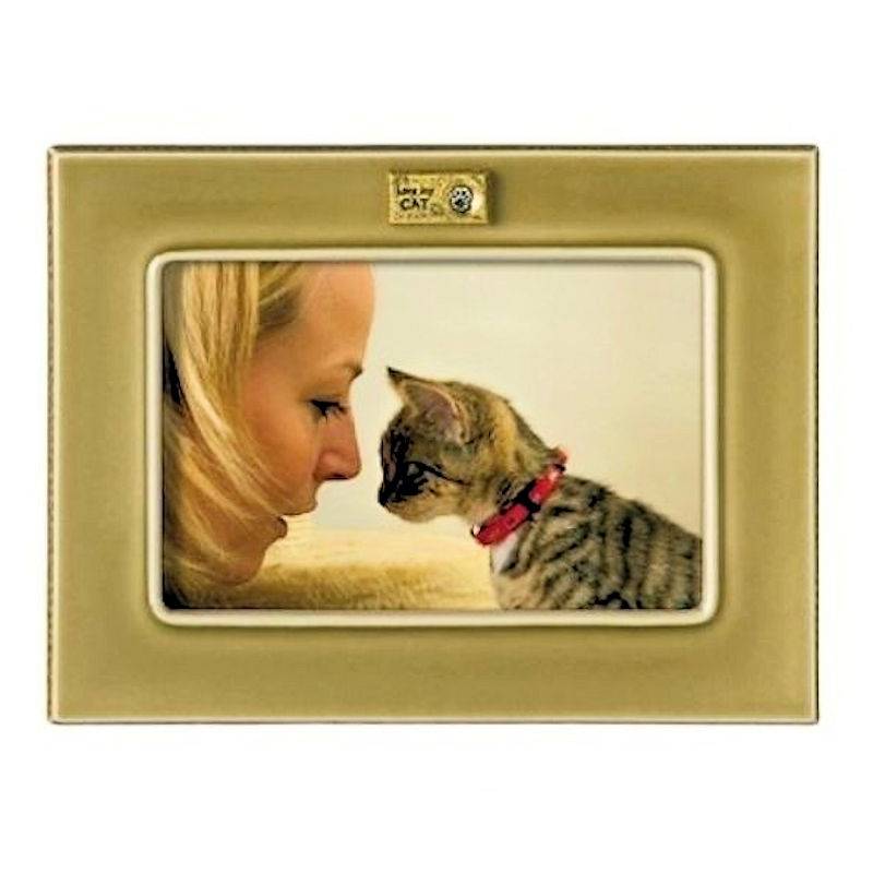 Love My Cat Pet Photo Frame by Grasslands Road