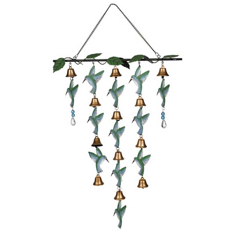 Hummingbird Delight Garden Wind Chime