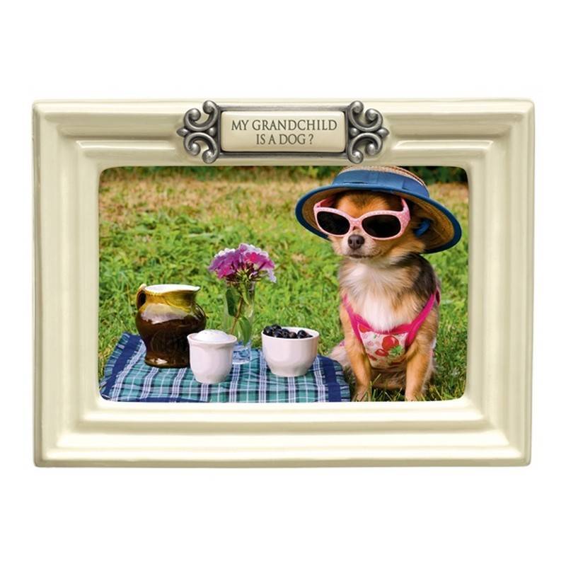 My Grandchild is a Dog Pet Photo Frame by Grasslands Road