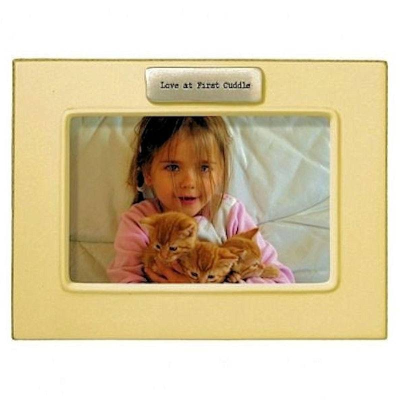 Love at First Cuddle Pet Photo Frame by Grasslands Road