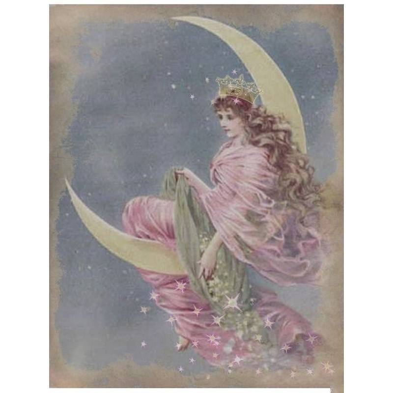 Heavenly Daydreams Vintage Fantasy Art