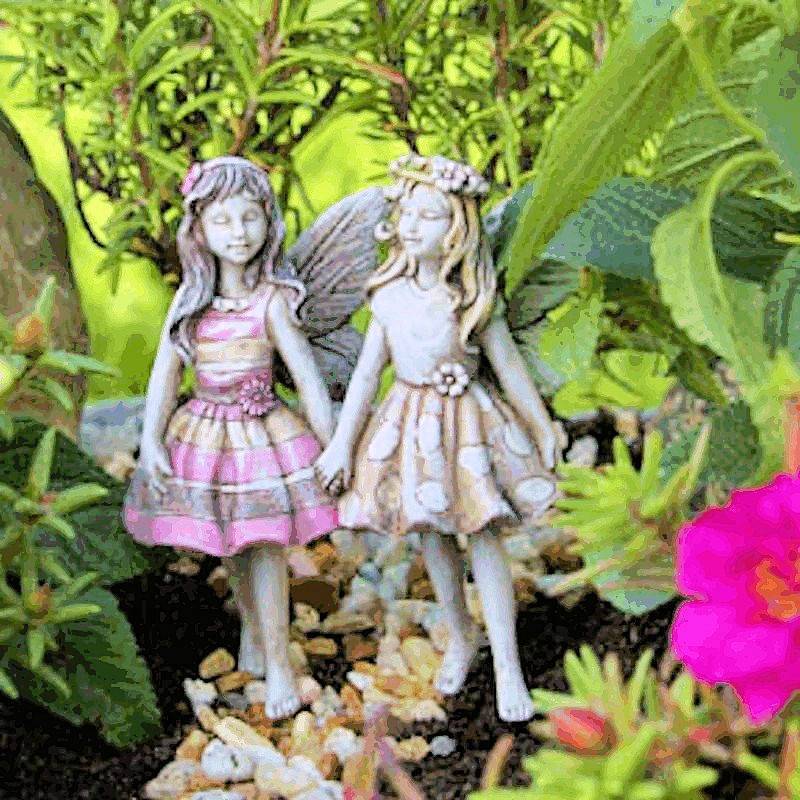 Faith & Hope Fairy Garden Figurine