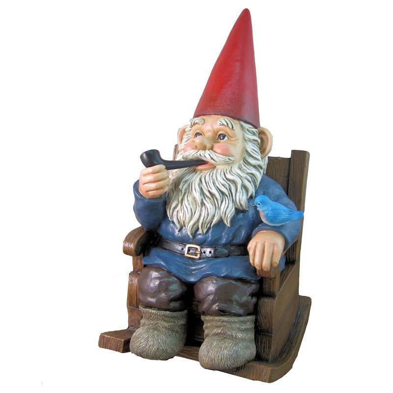 Rocking Good Time Gnome Figurine