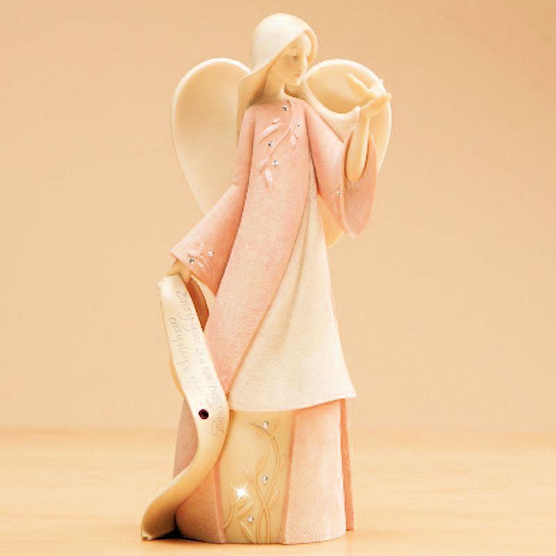 January Birthday Angel Figurine by Foundations