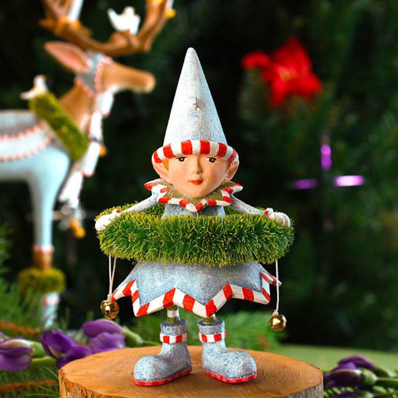 Dash Away Dasher Wreath Elf Large Ornament