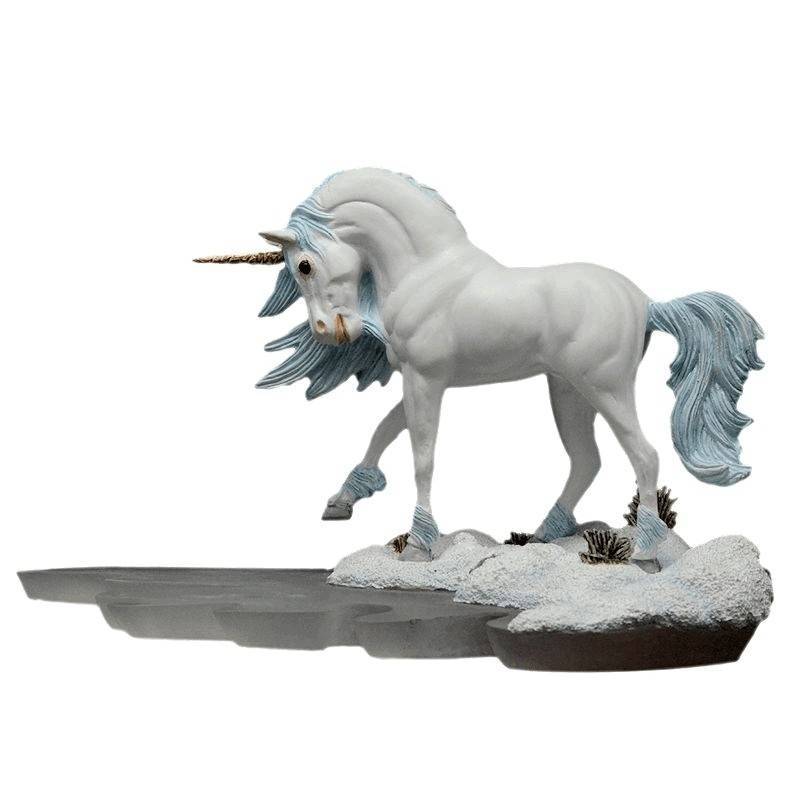 Winter Walk Unicorn Figurine Limited Edition