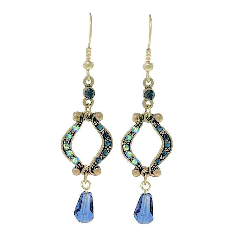 Blue Enchantment Chandelier Earrings by I Love Bracelets