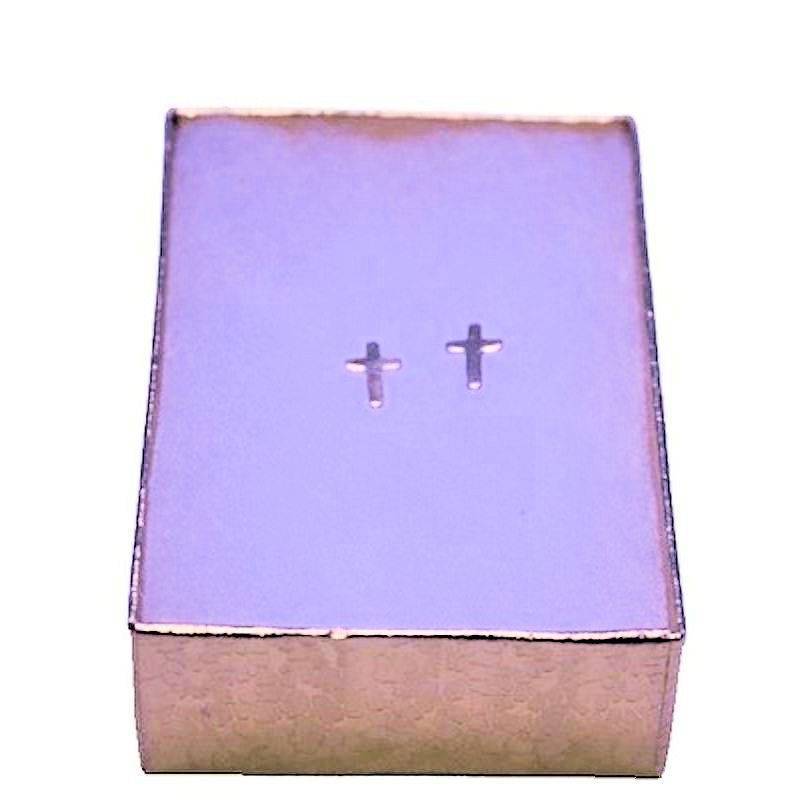 Gold Cross Tiny Earrings