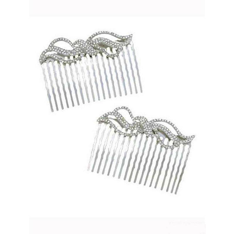 Wedding Bells Bridal Hair Combs Set of 2 by Spring Street