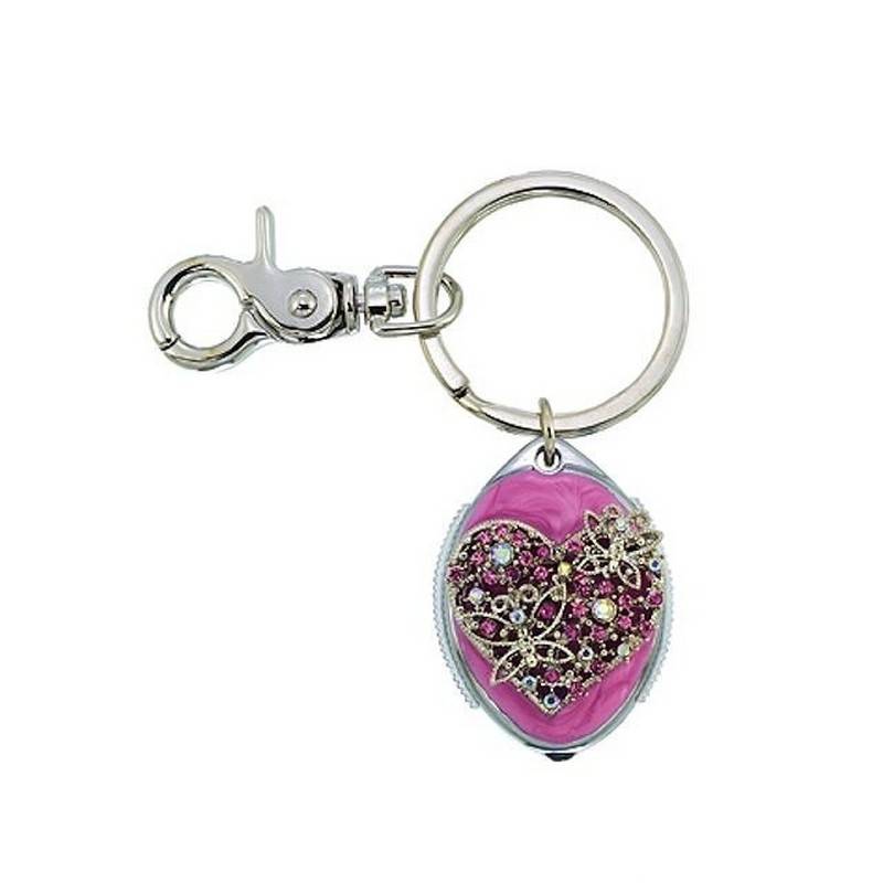 Be My Valentine Keychain with LED by Spring Street Design