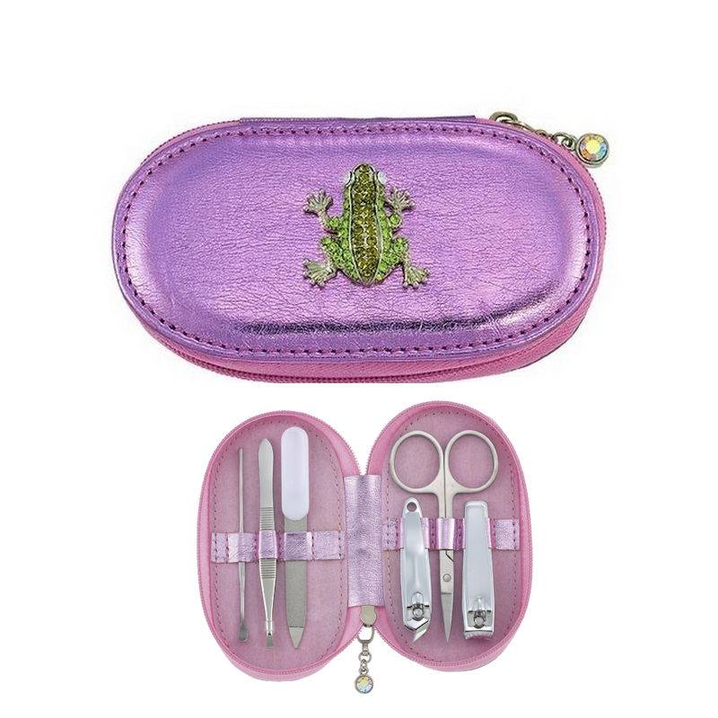 Green Frog Manicure Kit by Spring Street