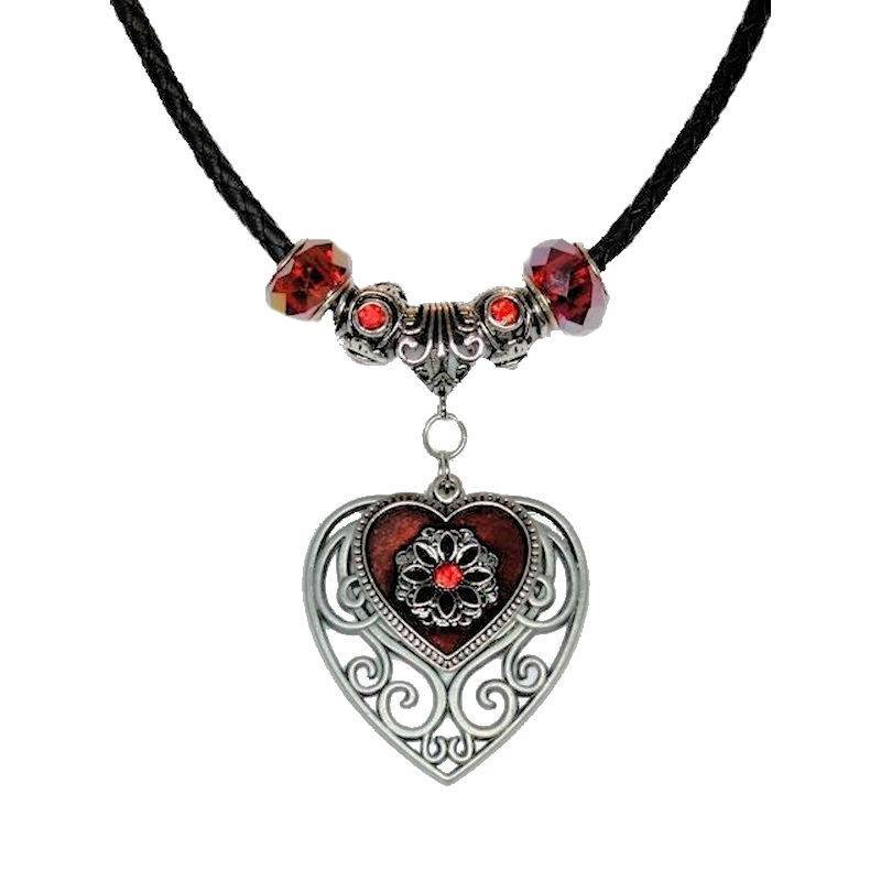 Mystical Heart Pendant Necklace