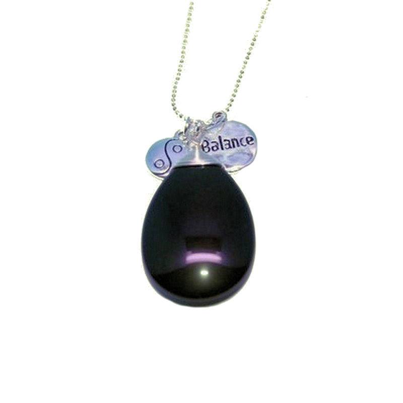 Onyx Gemstone Pendant Necklace