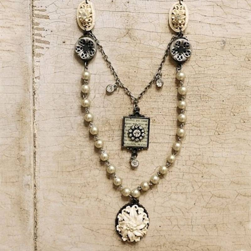 Vintage Radiant Desire Pendant Necklace