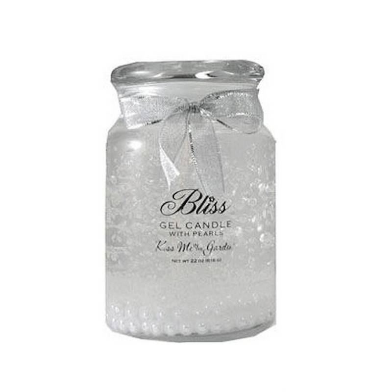 Gel Candle Bliss Fragrance with Pearls 22 oz