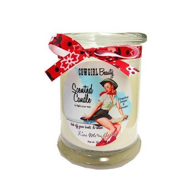 Soy Candle Western Girl Fragrance 12 oz